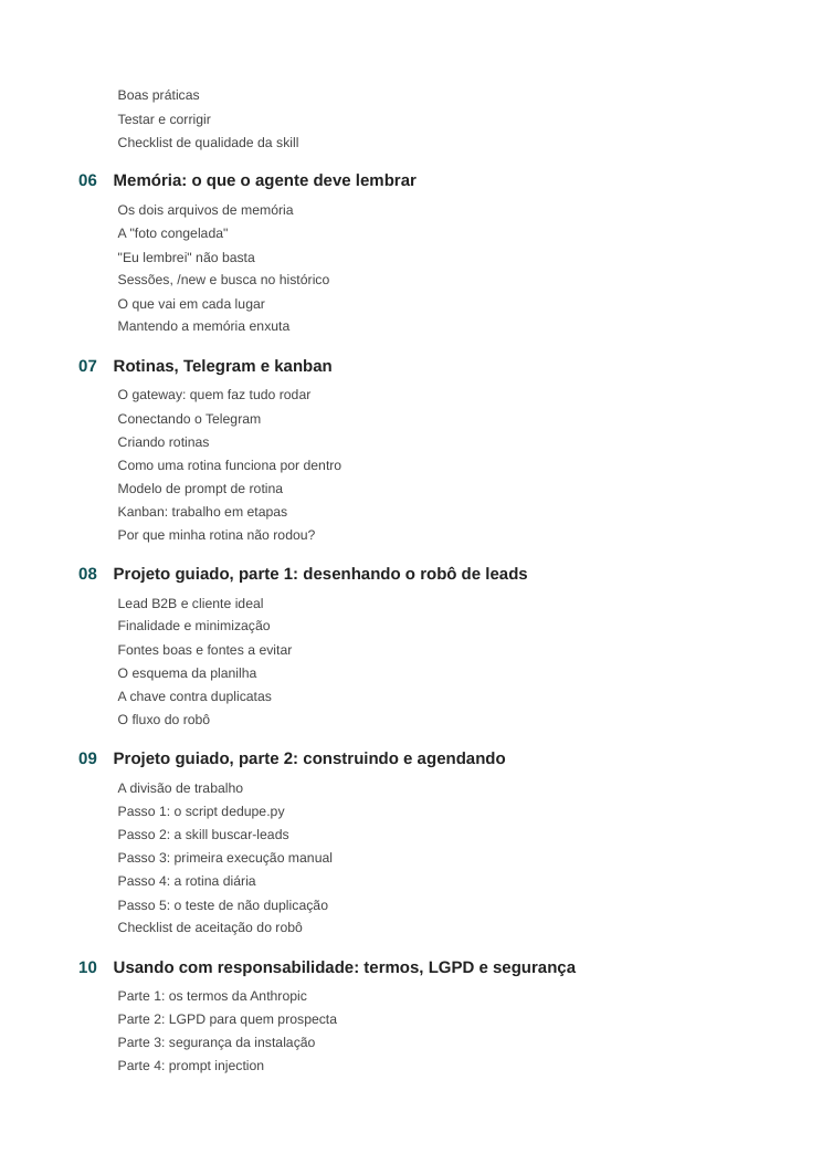 Página de amostra 2